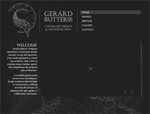 Tablet Screenshot of gerardbuttersslandscape.com.au